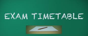 Exam timetable Logo