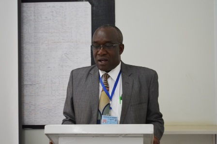 Photo: College Principal, Prof. B.O. Aduda delivers opening remarks
