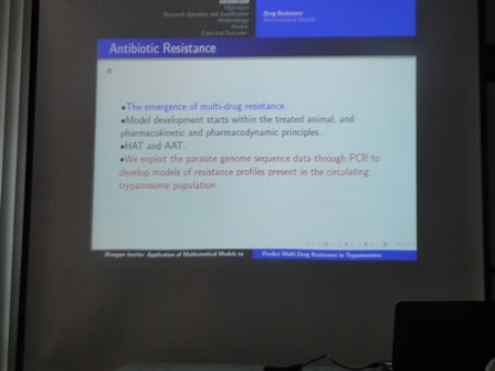 Photo: CEBIB postgraduate student research proposal presentation