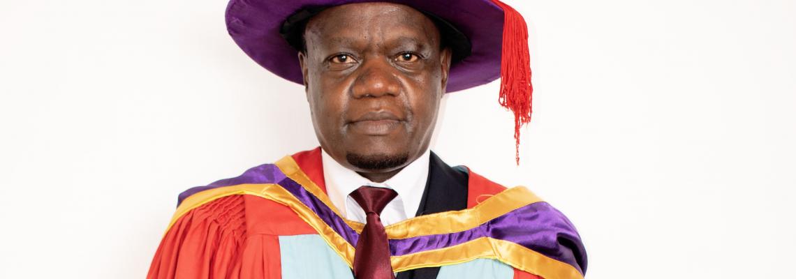 Dr Kevin Raymond Oluoch is the most recent PhD graduate.